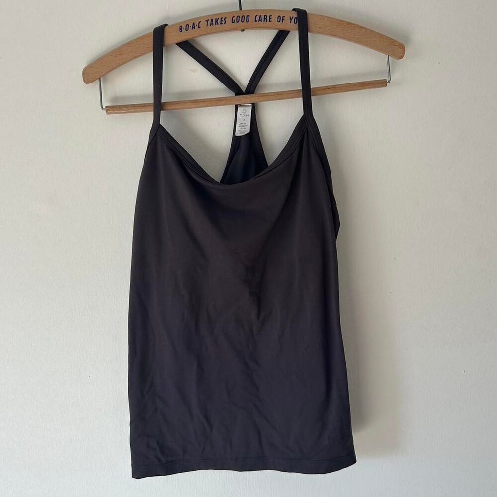 Offline by Aerie Running Top with Built-In Bra Support – Cross Back